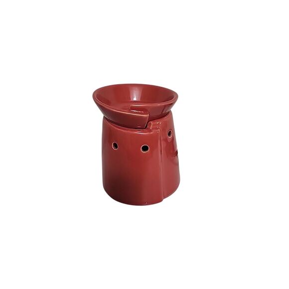 Scentsy Wax Warmer Tribeca Mid Size Retired Brick Red Color - Picture 2 of 6